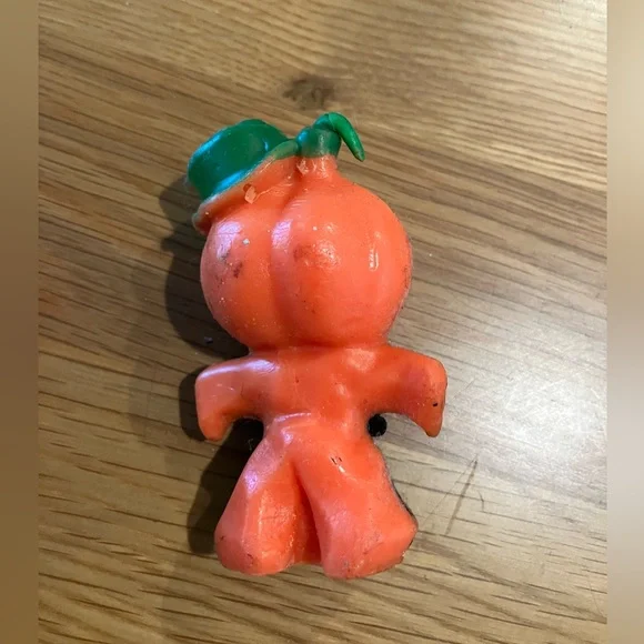 Vintage Halloween Pumpkin Figurine Candles - Picture 7 of 8